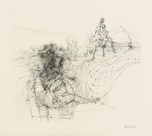 Los 3027 - Grall, Alex und Bellmer, Hans - Die Zeichnungen von Hans Bellmer. Berlin, Propyläen, 1969. - Vorzugsausgabe mit signierter Original-Radierung - 0 - thumb