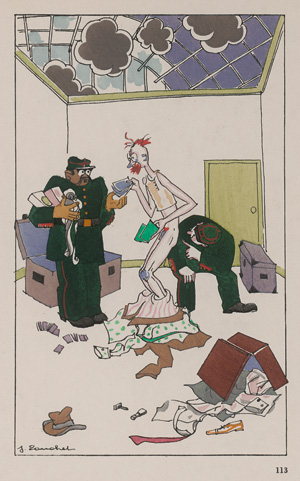 Los 3066 - Declaration des droits und Kieffer, René - Illustr. - de l'homme et du citoyen (Vorzugsausgabe, 50 Ex.) - 0 - thumb