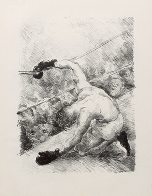 Los 3071 - Des Courières, Édouard und Moreau, Luc-Albert - Physiologie de la Boxe. Mit Originallithographien von L.-A. Moreau. Paris, Floury, 1929. - Eines von 60 Exemplaren auf Japon Impérial - 0 - thumb
