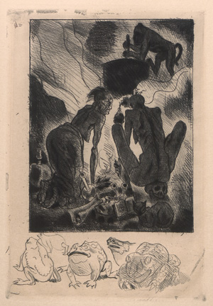 Los 3120 - Goethe, Johann Wolfgang von - Faust. Traduite par Gérard de Nerval. Mit Radierungen von J.-G. Daragnès. Paris 1924. - Eines von 12 Exemplaren der Vorzugsausgabe auf Japan - 0 - thumb
