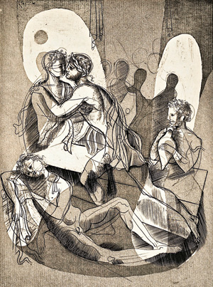 Los 3360 - Platon - The Symposium of Sokrates. Frankfurt, The Friends of Socrates, 1937. - Seltenes Erstlingswerkes. Mit 8 Radierungen von F. Springer - 0 - thumb
