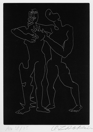 Los 3425 - Apollinaire, Guillaume und Zadkine, Ossip - Illustr. - Sept Calligrammes. Paris-Basel, C. Czwiklitzer, 1967 - 0 - thumb