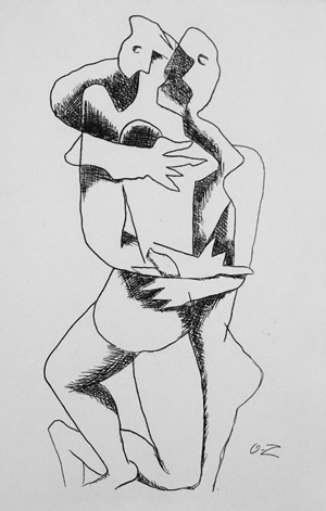 Los 3426 - Ganzo, Robert und Zadkine, Ossip - Lespugue. Mit 6 Originalradierungen von O. Zadkine. Paris, Sautier, 1966 - 0 - thumb