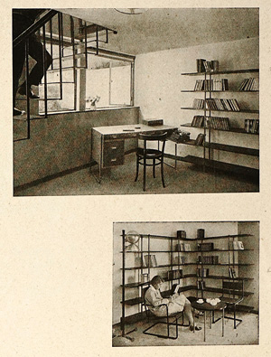 Los 3438 - Bau und Wohnung - Die Bauten der Weißenhofsiedlung in Stuttgart. Hrsg. vom Deutschen Werkbund. Stuttgart, Fr. Wedekind, 1927 - 0 - thumb