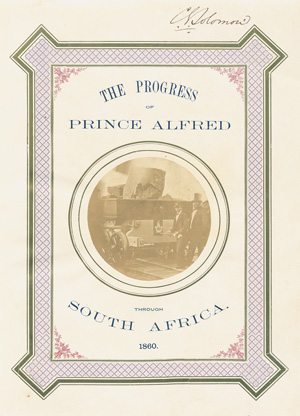 Los 3456 - Alfred I., Herzog von Sachsen-Coburg-Gotha und Afrika - The Progress of Prince Alfred through South Africa. Cape Town, Saul Solomon & Co., 1861 - 0 - thumb