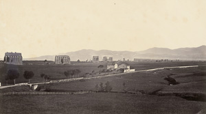 Lot 4009, Auction  125, Anderson, James and Unknown, Panoramic view of Roman Campagna to the Alban Hills, etc.