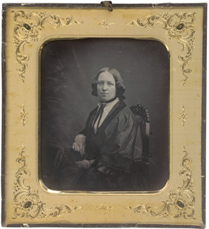 Lot 4037, Auction  125, Daguerreotypes, Portrait of a woman (Minna Schweitzer)