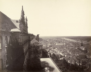 Lot 4050, Auction  125, Heidelberg, View of Heidelberg from the castle