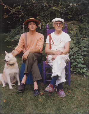 Lot 4213, Auction  125, McCartney, Linda, Paul and Willem de Kooning