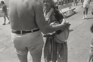 Lot 4291, Auction  125, Winogrand, Garry, Venice, California from the series 'Women are Better Than Men. Not Only Have They Survived, They Do Prevail'