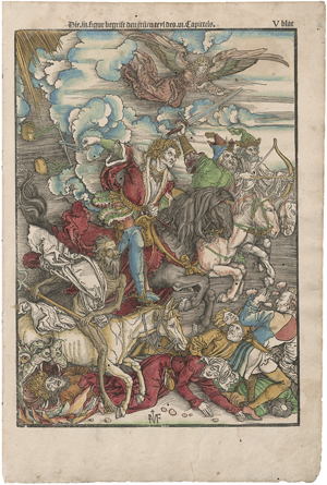 Los 5089 - Dürer, Albrecht - nach - Die heimliche Offenbarung des Johannis - 1 - thumb