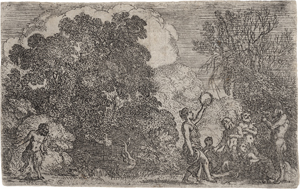 Lot 5092, Auction  125, Elsheimer, Johann Adam, Nymphe, tanzend mit Tambourin
