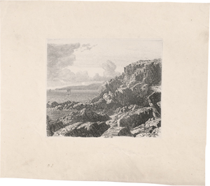 Lot 5381, Auction  125, Kyhn, Vilhelm, Küstenpartie auf Bornholm 