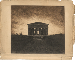 Lot 5448, Auction  125, Schwimbeck, Fritz, Poseidontempel