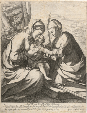 Lot 5629, Auction  125, Mercati, Giovanni Battista, Die mystische Vermählung der hl. Katharina