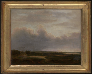 Los 6078 - Michel, Georges - Flache Landschaft bei aufziehendem Unwetter - 1 - thumb