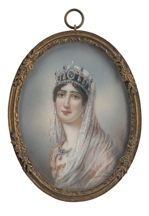 Los 6442 - Füger, Heinrich Friedrich - nach - Miniatur Portrait des Sir Robert Murray Keith plus Kaiserin Josephine - 1 - thumb