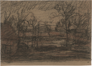 Lot 7177, Auction  125, Modersohn, Otto, Dunkler Tag im Moor
