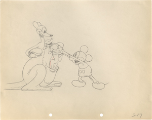 Lot 7180, Auction  125, Walt Disney Studio, Mickey's Kangaroo