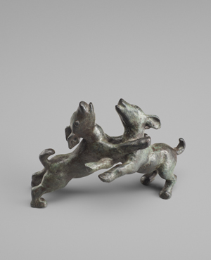 Lot 7182, Auction  125, Sintenis, Renée, Zwei spielende Hunde