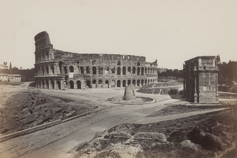 Lot 4008, Auction  125, Anderson, James and Tommaso Cuccioni, View of the Colosseum; Arch of Constantine; Temple of Hercules Victor; Arch of Drusus