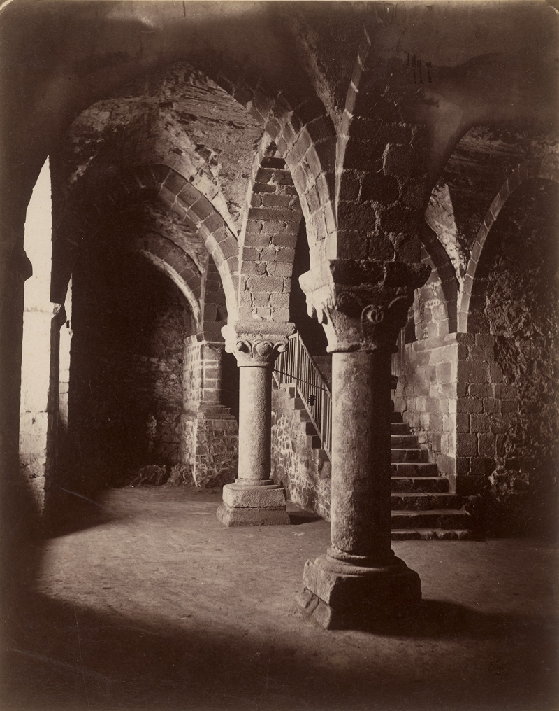 Lot 4063, Auction  125, Mont-Saint-Michel, Abbaye du Mont Saint Michel - Crypte de l'Aquilon