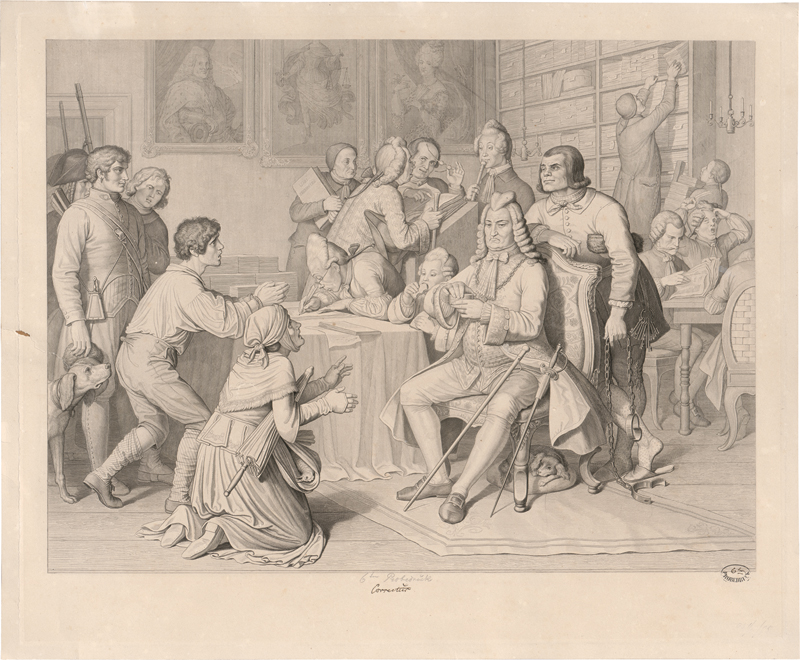 Lot 5377, Auction  125, Kaulbach, Wilhelm von, Die Verbrecher aus verlorener Ehre