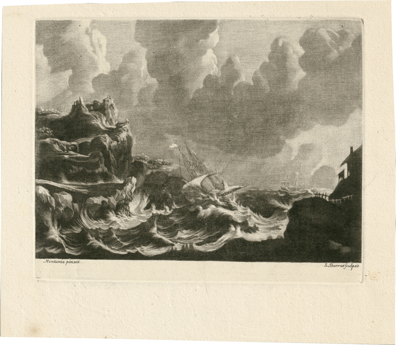 Lot 5476, Auction  125, Barras, Sébastien, Der Schiffbruch; Die Seeschlacht