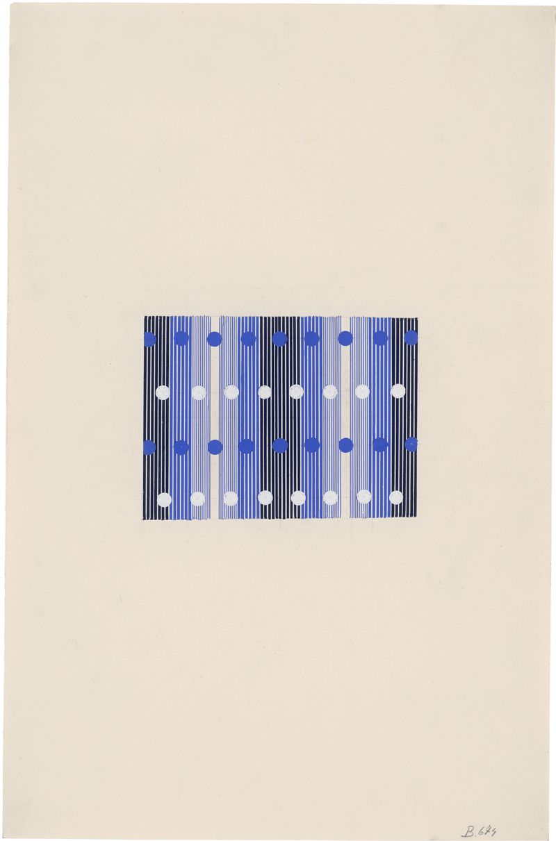 Lot 6633, Auction  125, Atelier Lizzie Derriey, 30 Original-Entwürfen für Stoffmuster 
