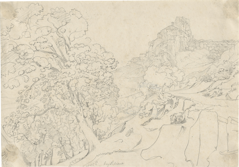 Lot 6794, Auction  125, Fries, Ernst, Blick auf Subiaco