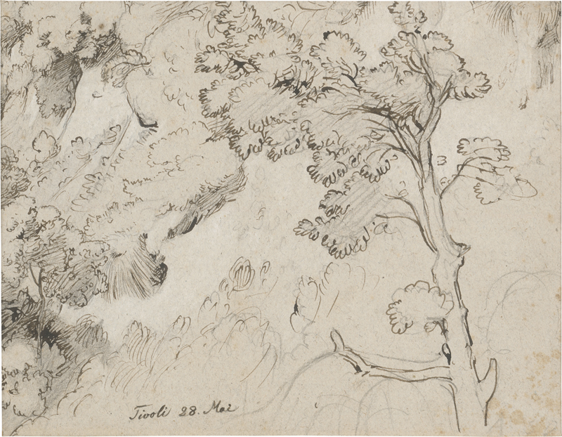 Lot 6795, Auction  125, Deutsch, um 1810. Landschaft bei Tivoli