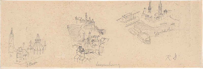Lot 7169, Auction  125, Dufy, Raoul, Copenhagen, Christiana et Helsinki; Ottawa, Luxembourg et Stockholm