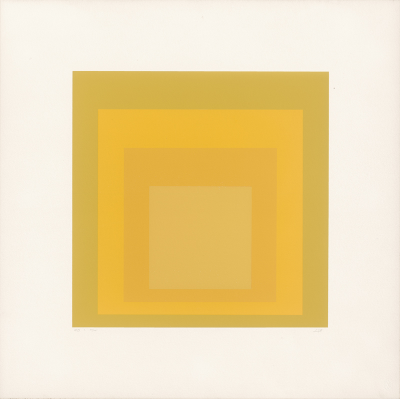 Lot 7238, Auction  125, Albers, Josef, GB 1