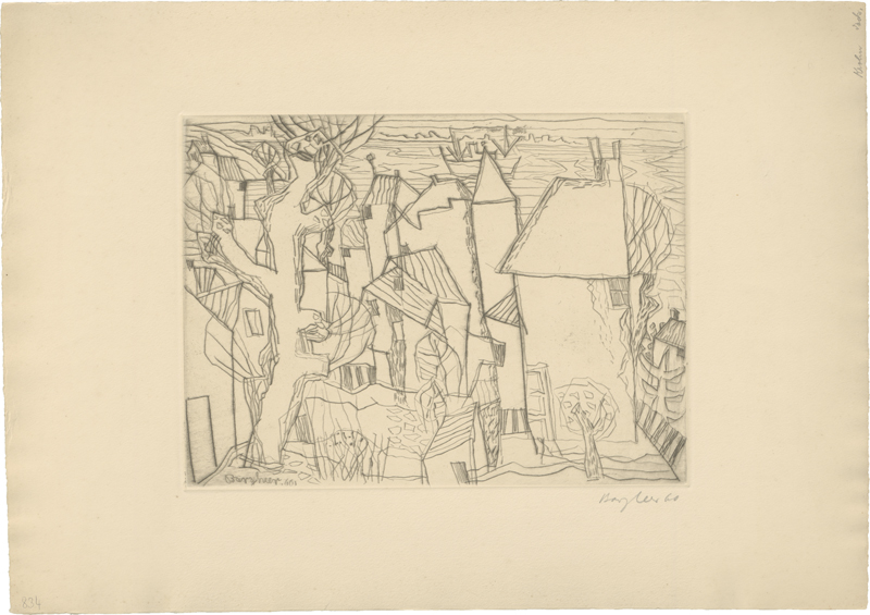 Lot 8239, Auction  125, Bargheer, Eduard, Forio; Blankenese; Fischer am Strand