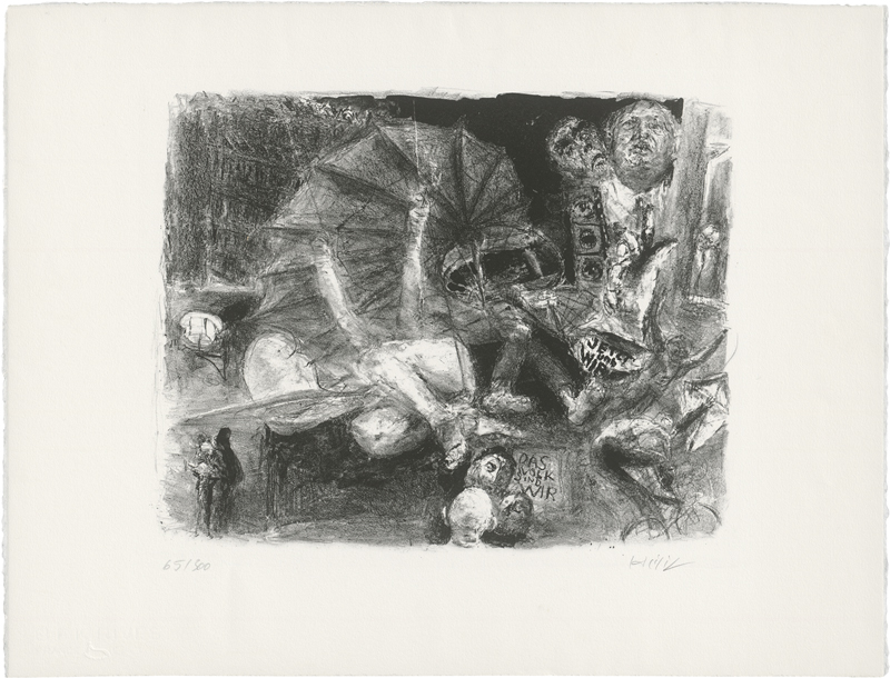 Lot 8308, Auction  125, Heisig, Bernhard, Das Volk sind wir