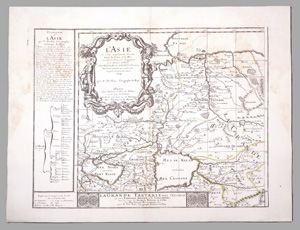 Lot 45, Auction  126, Duval, Pierre, L'Asie où sont exactement decrites toutes les costes de la Mer