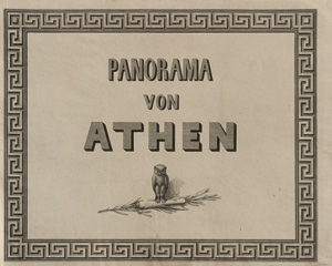 Lot 71a, Auction  126, Stademann, Wilhelm August Ferdinand von und Lebschée, Carl August, Panorama von Athen