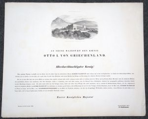 Los 71a - Stademann, Wilhelm August Ferdinand von und Lebschée, Carl August - Panorama von Athen - 5 - thumb