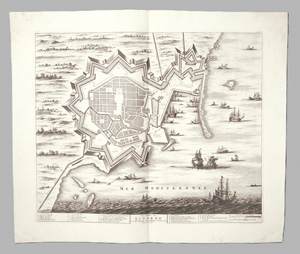 Lot 87, Auction  126, Blaeu, Johannes und Mortier, Pierre, La ville de Livorne