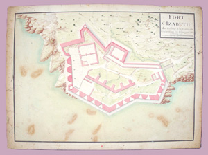 Lot 101, Auction  126, Gipuzkoa, Fort S.te Izabeth du Passage à la côte de Guipuscöa en Espagne