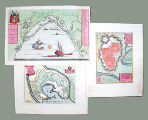 Lot 108, Auction  126, Italien, Konvolut von 4 Stadtansichten