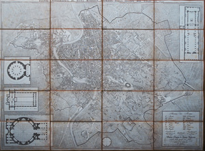 Los 134 - Nolli, Giovanni Battista - Nuova Pianta di Roma Moderna - 0 - thumb