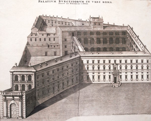 Lot 148, Auction  126, Rom, Konvolut von 3 Kupferstichen zu Rom von Pierre Mortier