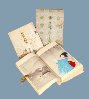 Los 662 - Meji-Wahon Mittsu - Drei japanische Blockbücher - 1 - thumb