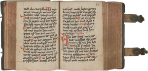 Theologische Sammelhandschrift, mit 20 erbaulichen, mystischen Traktaten. Deutsche Handschrift auf Papier