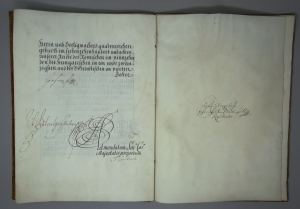 Los 1032 - Joseph I., röm.-dt. Kaiser - Adelsbrief für Ferdinand Kuechl in Linz ob der Enz - 7 - thumb