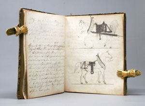 Los 1053 - Hadrian, Carl - Tagebuch geführt auf Hochburg. Hadrian Carl aus Baden. Deutsche Handschrift zur Landwirtschaft - 1 - thumb