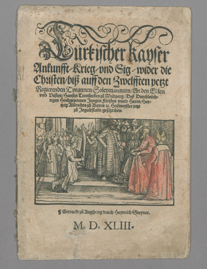 Lot 1196, Auction  126, Traut, Veit, Ankunfft-Krieg- und Sig-wider die Christen