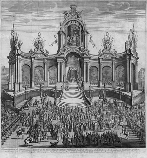 Los 1266 - Relation de l'inauguration solemnelle - de sa sacrée majesté Marie Therese  - 0 - thumb