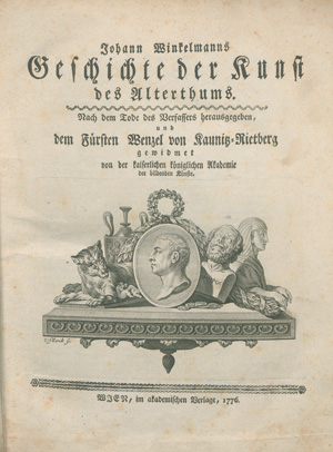Los 1275 - Winckelmann, Johann Joachim - Geschichte der Kunst des Alterthums - 0 - thumb